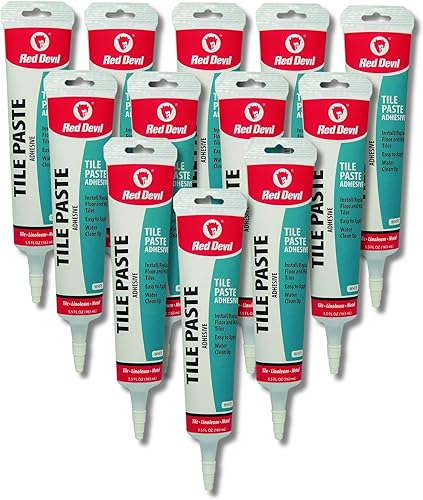 Miniatura 4 de Red Devil 0497 Adhesivo para pasta de azulejos 1 paquete blanco