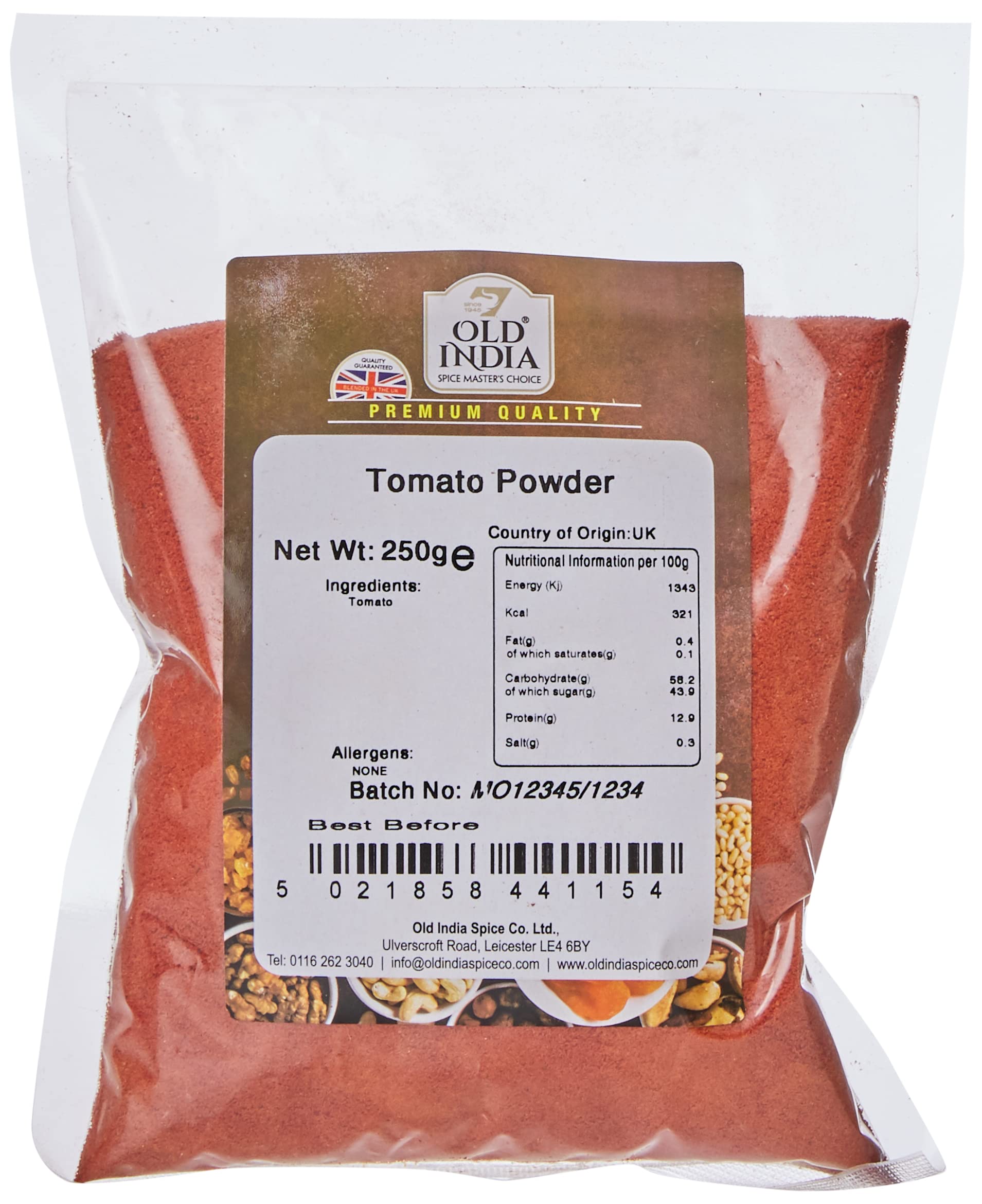 Old India Tomato Powder 250g