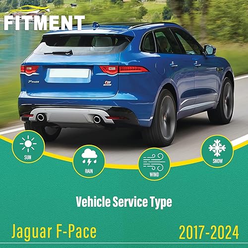 Vista 105 de 26" 20" 16" Windshield Wiper Blades Replacement for Dodge Grand Caravan 2008-2020 / Chrysler Town & Country 2008-2016 Premium All Weather Front Rear