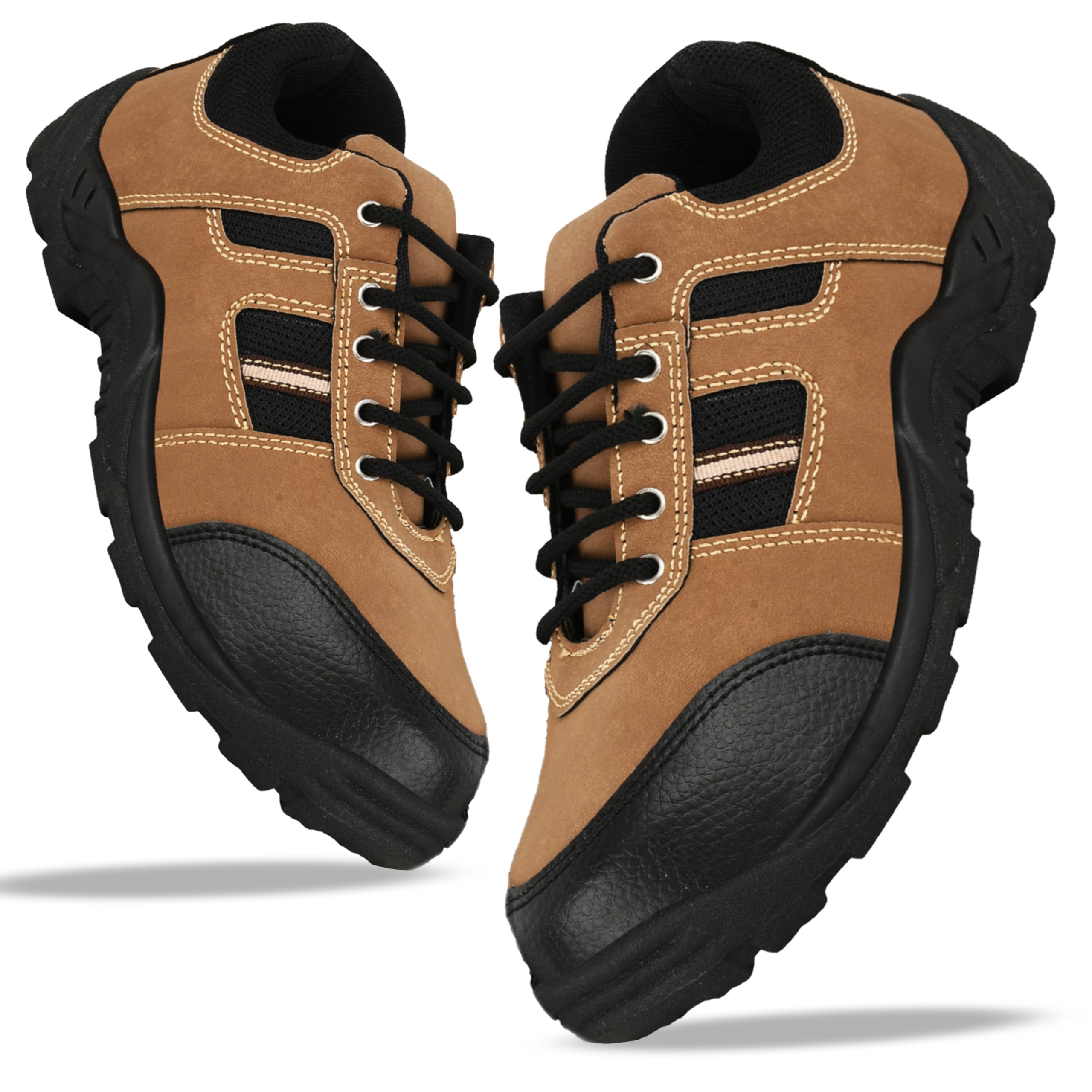 elecant Industrial Steel-Toe Protection Safety Shoes| Comfortable and Water Resistant| Factory, Warehouse and Construction Safety Shoes for Men’s-picture-35