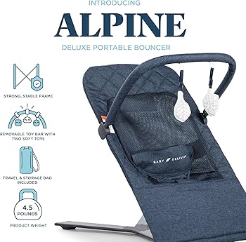 Amazon.com : Baby Delight Alpine Deluxe Portable Bouncer Amazon.com : Baby Delight Alpine Deluxe Portable Bouncer