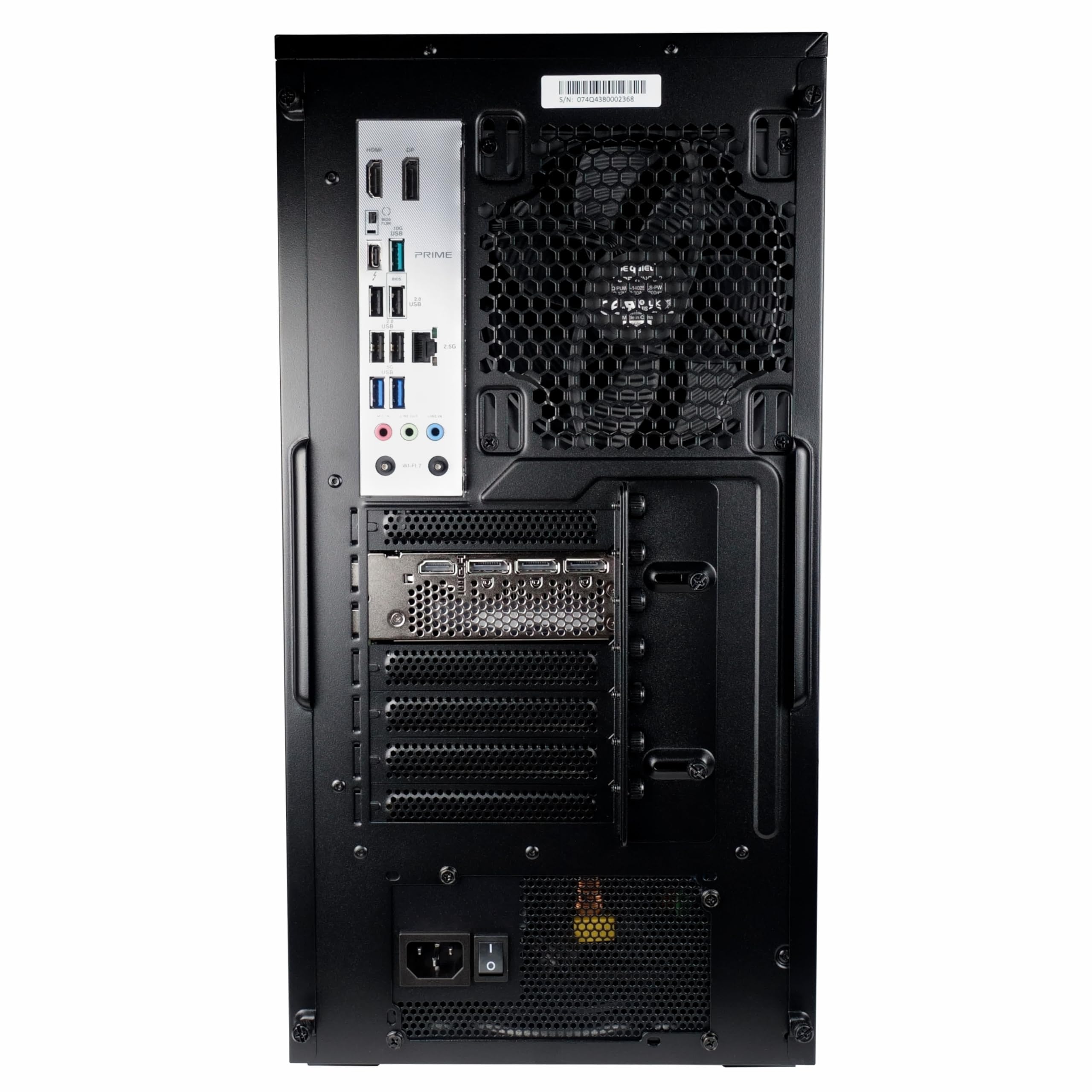 PC Intel Core Ultra 9 285K bis 5,70 GHz Turbo 96GB DDR5 6400MHz 4TB M.2 SSD (7000MB/s) Intel Arc B580 12GB GDDR6 Windows 11 Pro leise Wasserkühlung WLAN Bluetooth USB4 gedämmtes Gehäuse