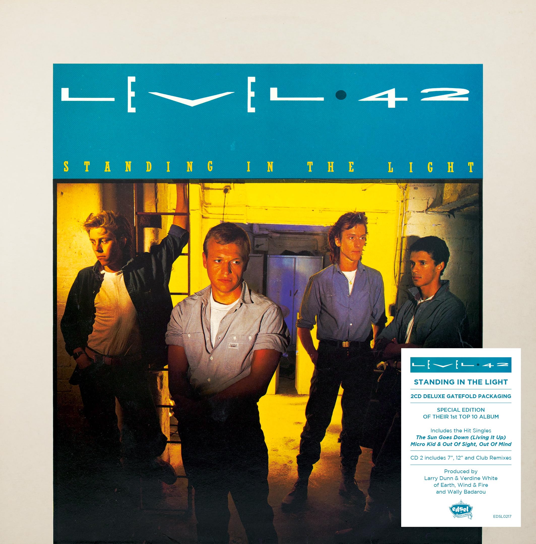 Level 42: Standing In The Light 2CD in 7” Deluxe Gatefold