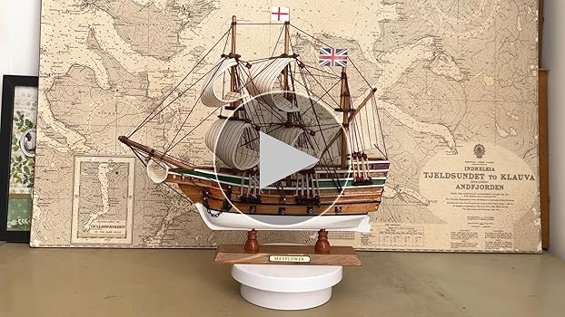 Amazon.com: SAILINGSTORY Wooden Model Ship Mayflower 1/100