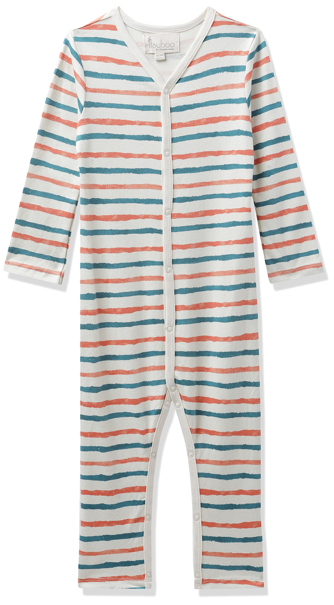 Itsyboo by WaterlemonsItsyboo by Waterlemons FULL SLEEVE ROMPER STRIPE HYPE
