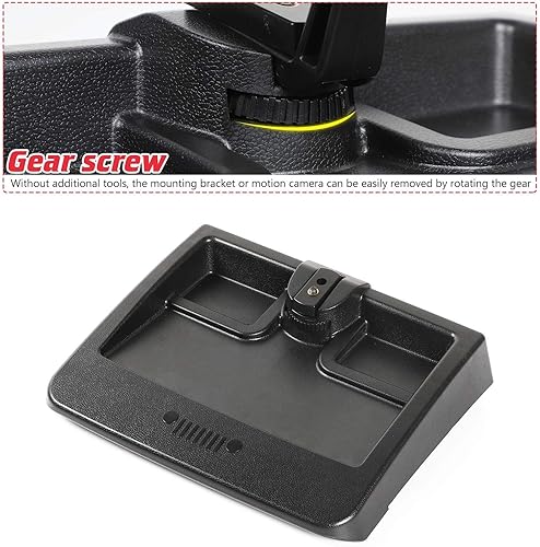 Miniatura 6 de CheroCar JK - Kit de sistema de bandeja de almacenamiento para teléfono celular para tablero de teléfono celular, compatible con Jeep Wrangler JK