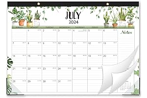 2024-2025 Desk Calendar: Your Ideal Desk Organizer