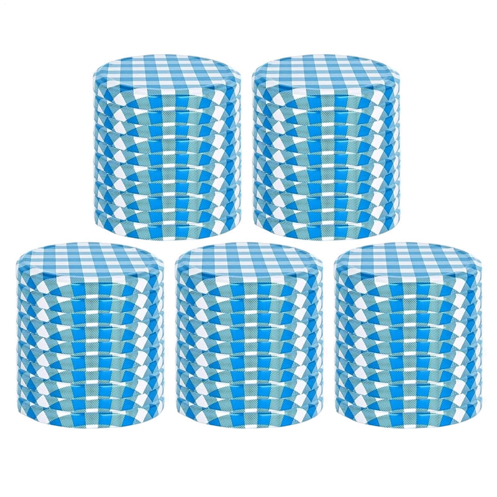 Couvercles de conservation 85 mm pour organiser vos bocaux d'avoine et salades