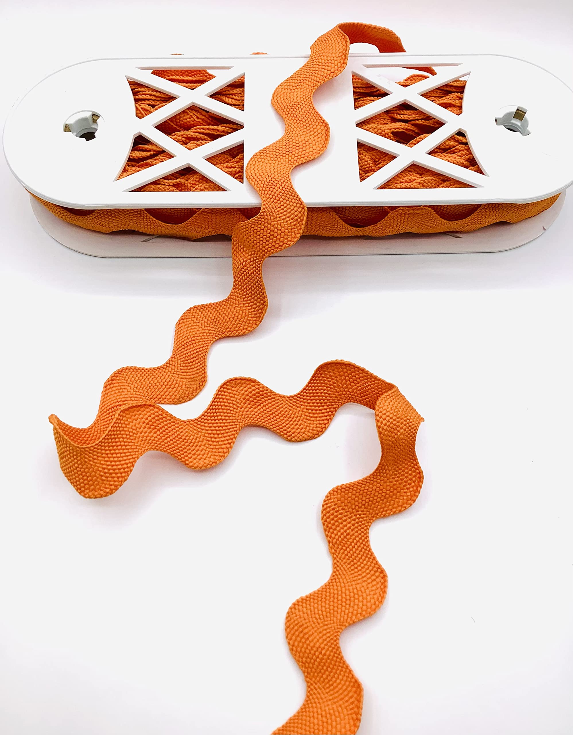 1-1/2” Giant Jumbo RIC Rac (Orange, 10 Yards)