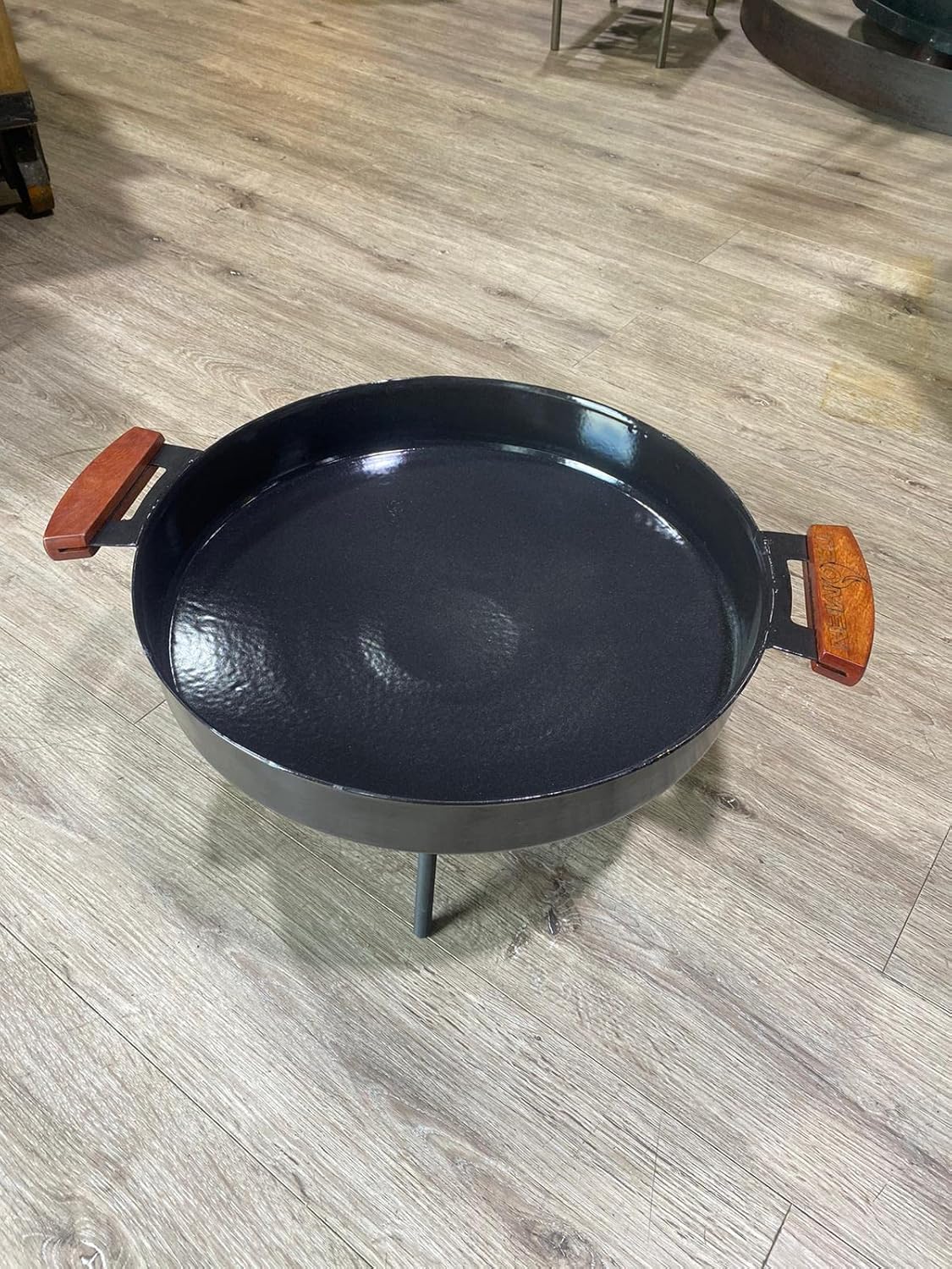 CHOLYS GRILLS-TROMEN Argentine Cooking Disc Enameled, Discada, Plow Disc, Disco Arado, Cowboy Wok 16.5 X 3