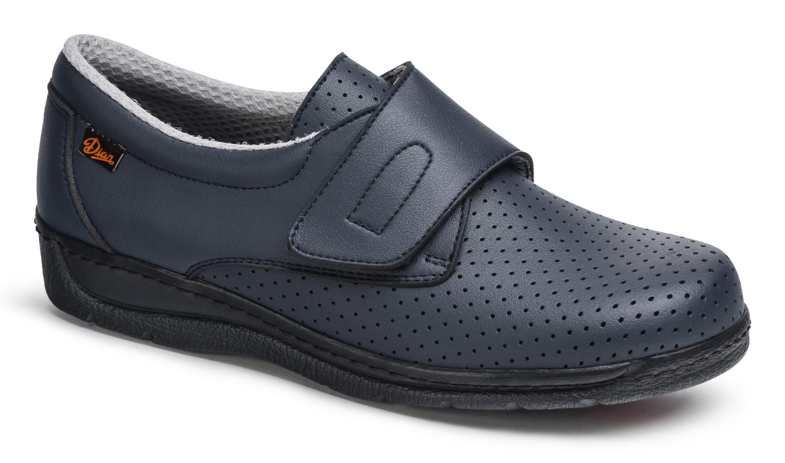 Dian 1900 Zapato con Cierre de Velcro, O1+FO+Sra, Azul, Talla 46