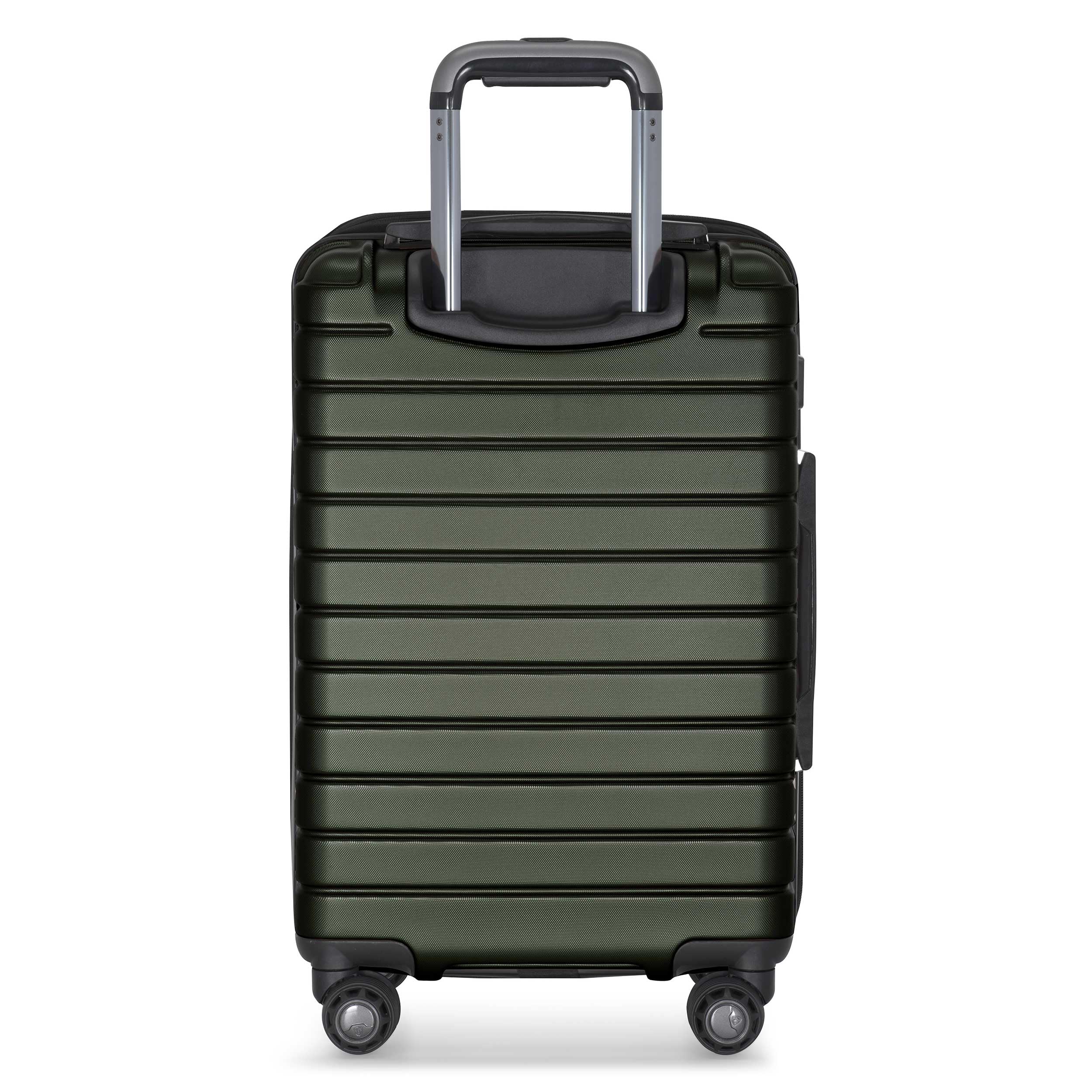 Traveler's Choice Archer - Set di valigie in policarbonato Hardside Spinner, Verde, Carry-On 21-Inch, Archer - Set di valigie in policarbonato Hardside Spinner