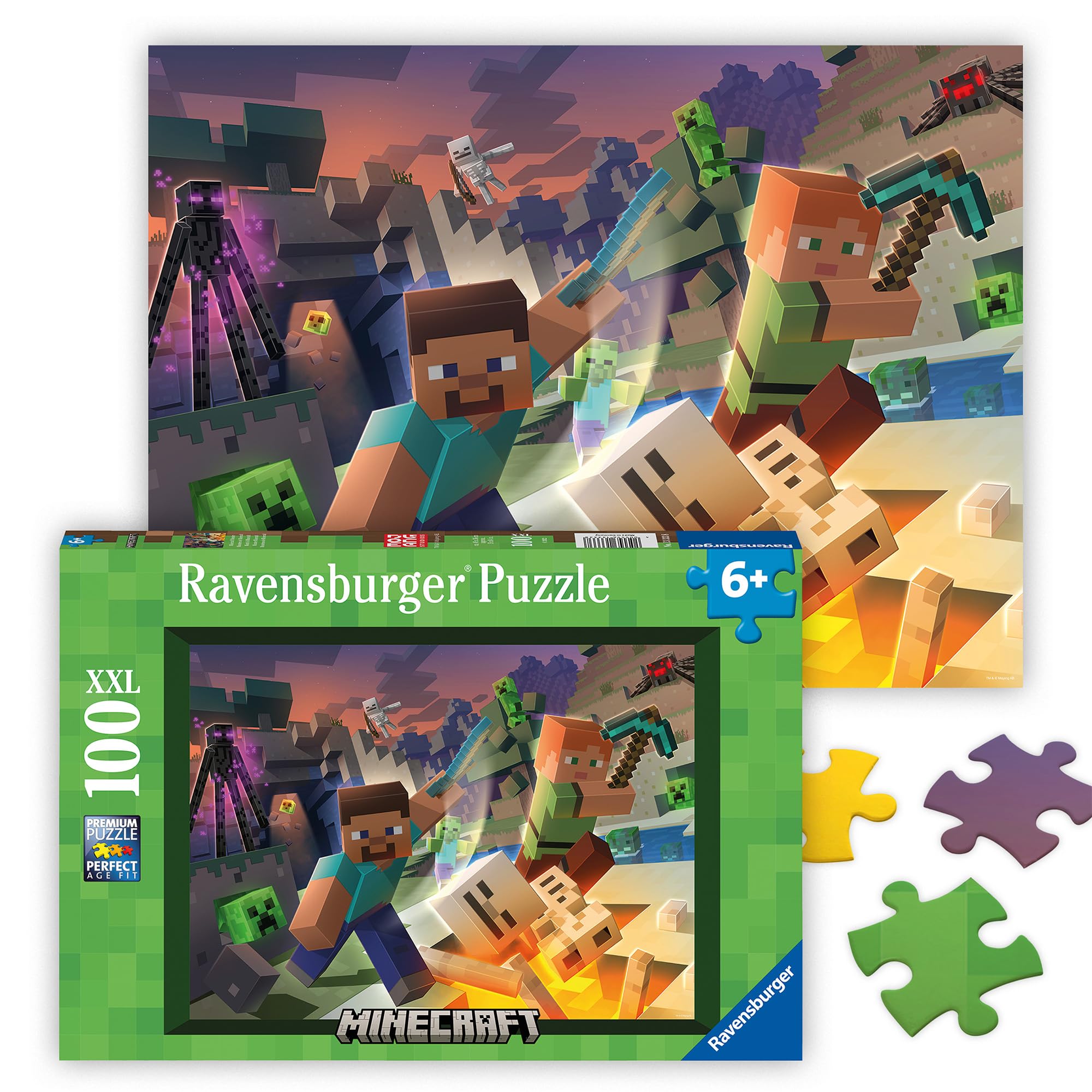 Monster Minecraft 100 PC Puzzle