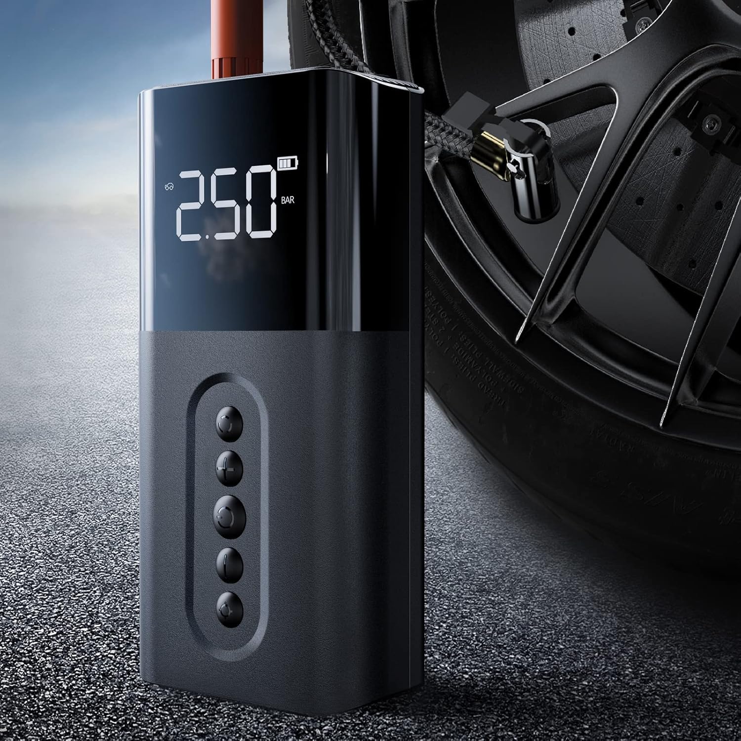 Trudin Tire Inflator Portable Air Compressor [2022 Upgrade