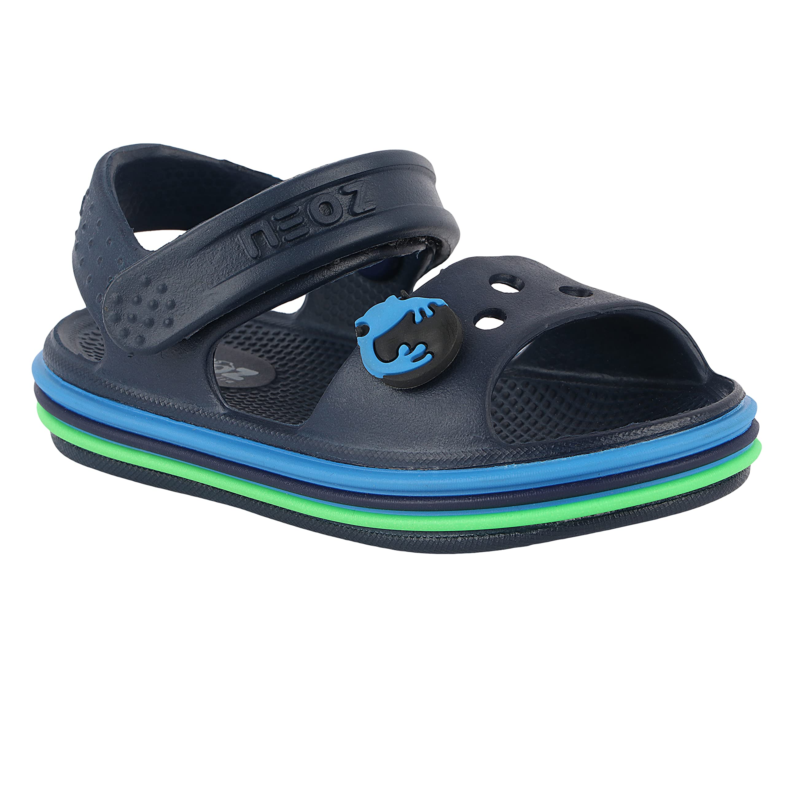 Neoz Kids Sandals, FLUBBER-01, Navy, 13 (B0C49J2V7P) Amazon Price History, Amazon Price Tracker