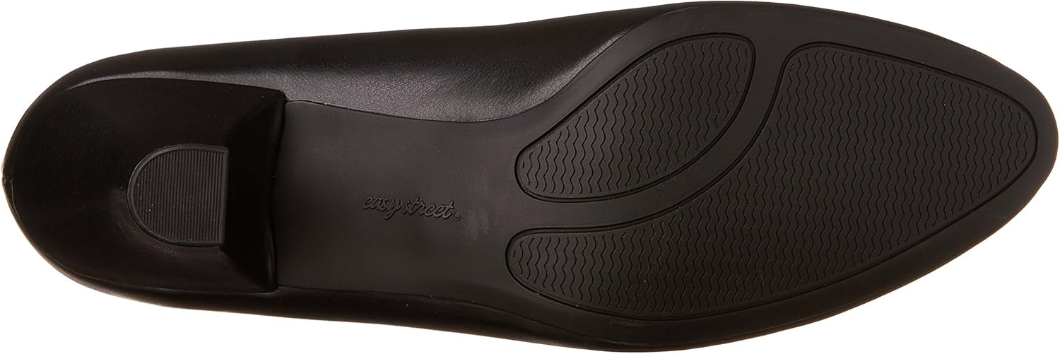 Easy Street Women's Fabulous Pump,Black,8 W US - Image 4