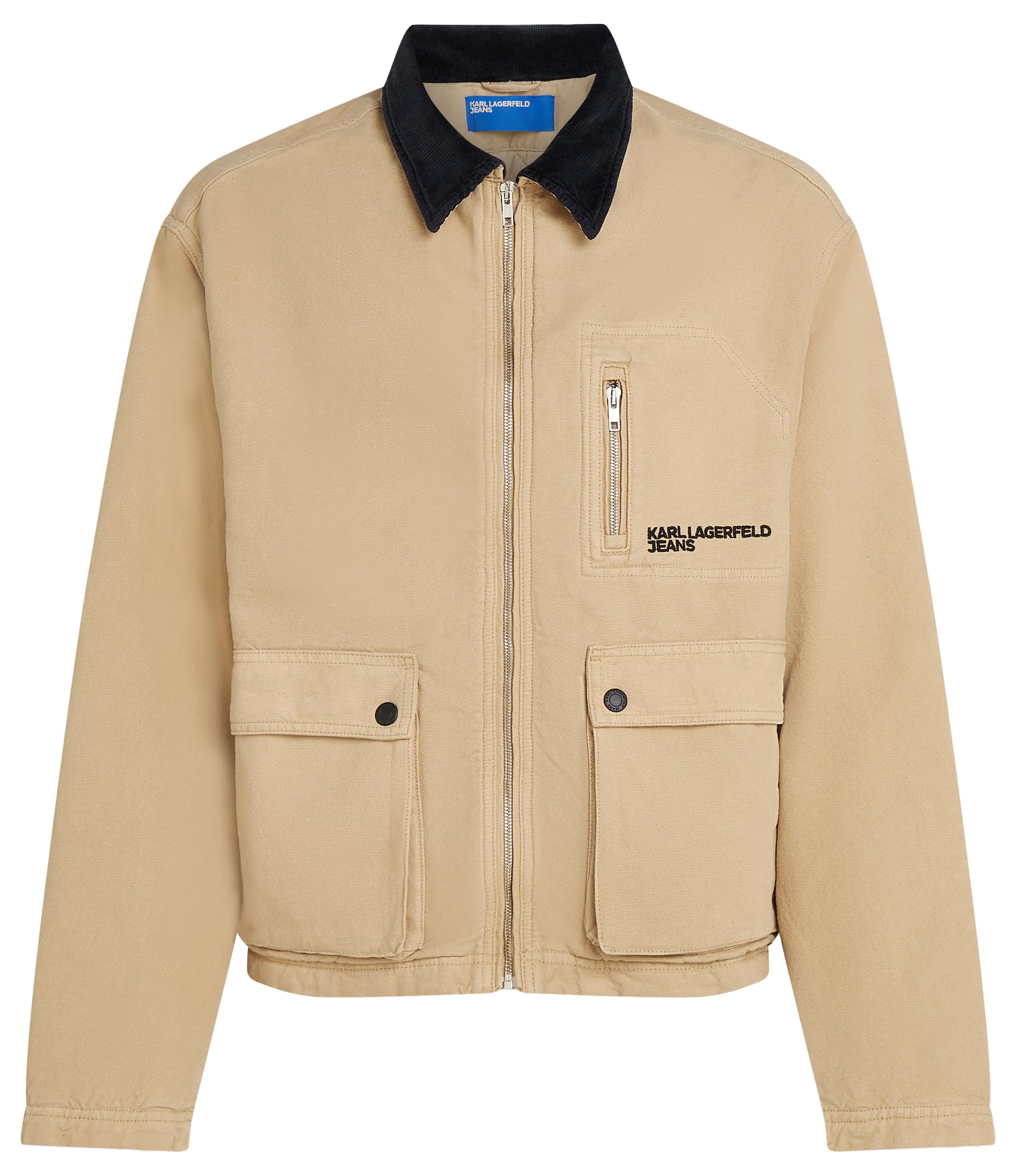 KARL LAGERFELD JEANS Uomo Workwear Canvas Jacket