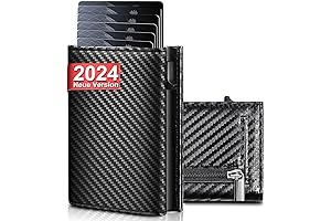 UNOSEKS Mens Wallet - Modern Sleek Wallet for Men with RFID Blocking,Pop...