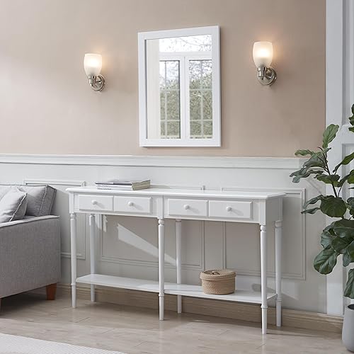 Miniatura 6 de Design House Lydia - Aplique de pared, 1 luz, vidrio esmerilado, regulable, interruptor de encendidoapagado giratorio, níquel satinado, 4.88