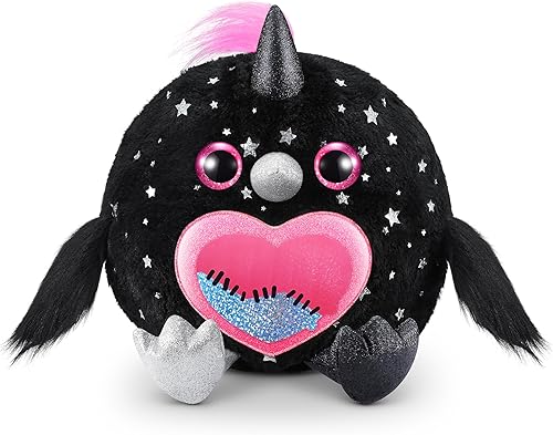 Miniatura 3 de Rainbocorns Monstercorn Surprise Raven - Juguete suave de desembalaje sorpresa, regalos de monstruo de fantasía para niñas, juego imaginario con