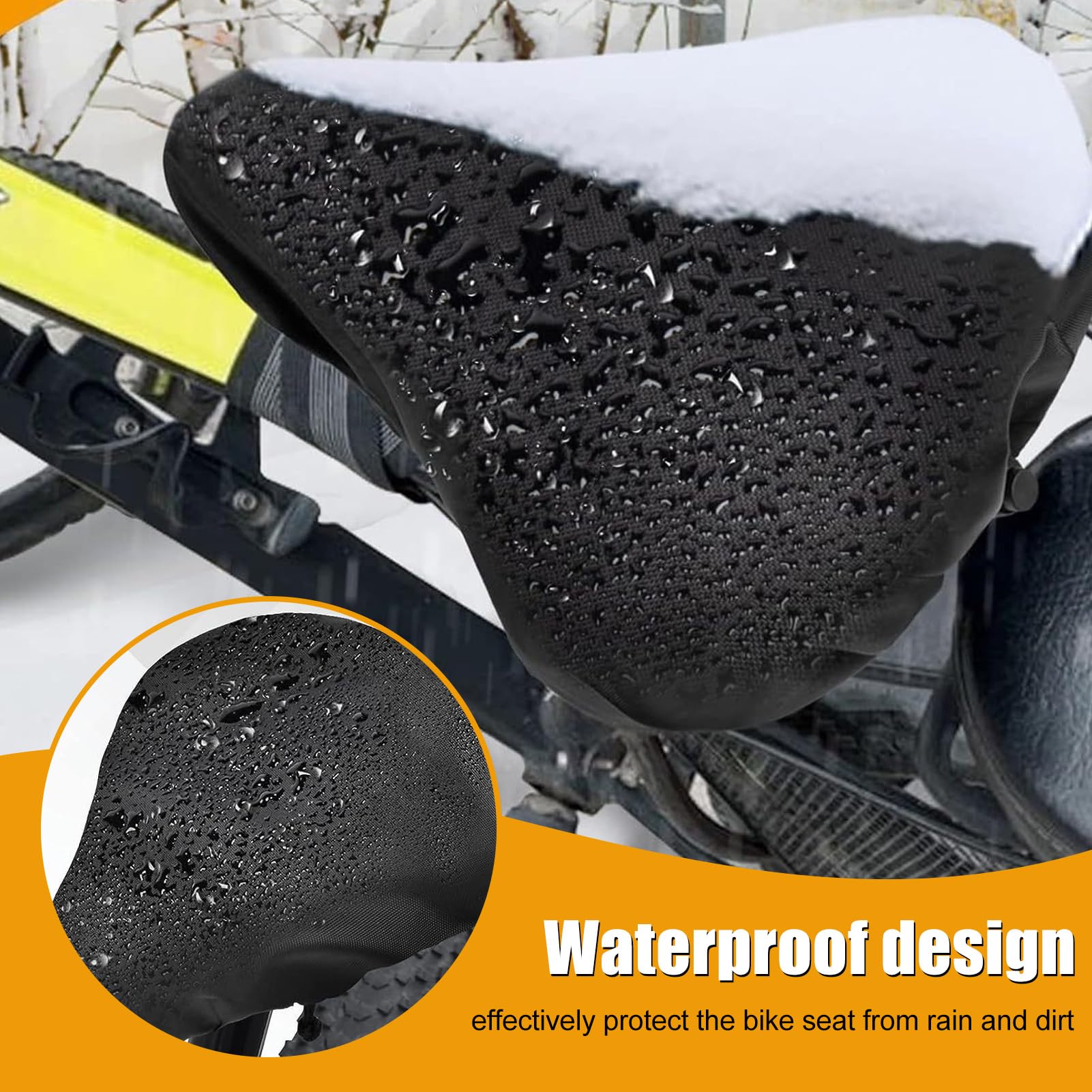 Bike Seat Cushion PCS Bike Seat Cover Waterproof Bike Saddle