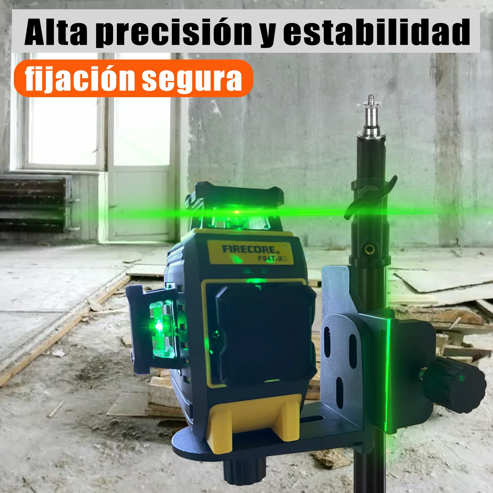 BHS-250 Tripod with 1/4" Threaded Mount for Laser Level and Level