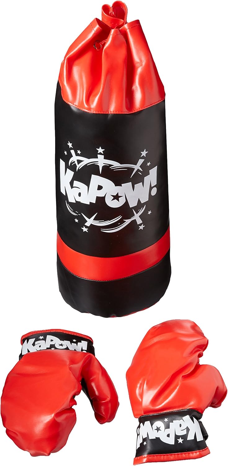 Schylling Punching Bag & Glove Set (for children) Toys