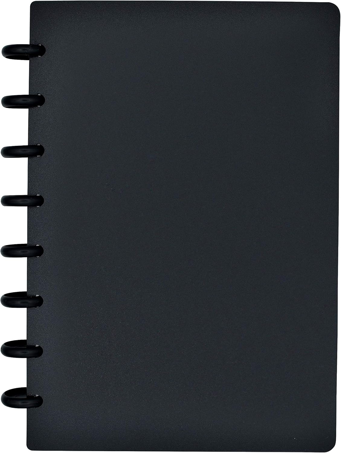 Eleven Discs Discbound Notebook, Junior Size, 1mm Poly Cover, Heavyweight Paper, 50 Dot Grid Sheets (Pink)