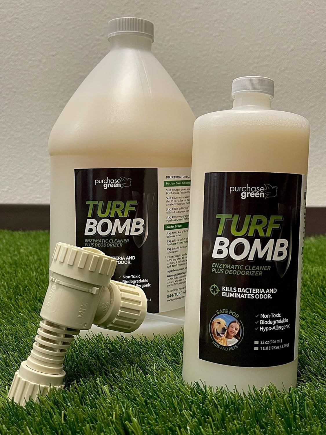 Buy Purchase Green Turf Bomb Bundle 32oz and 1 Gallon Bottles Indoor