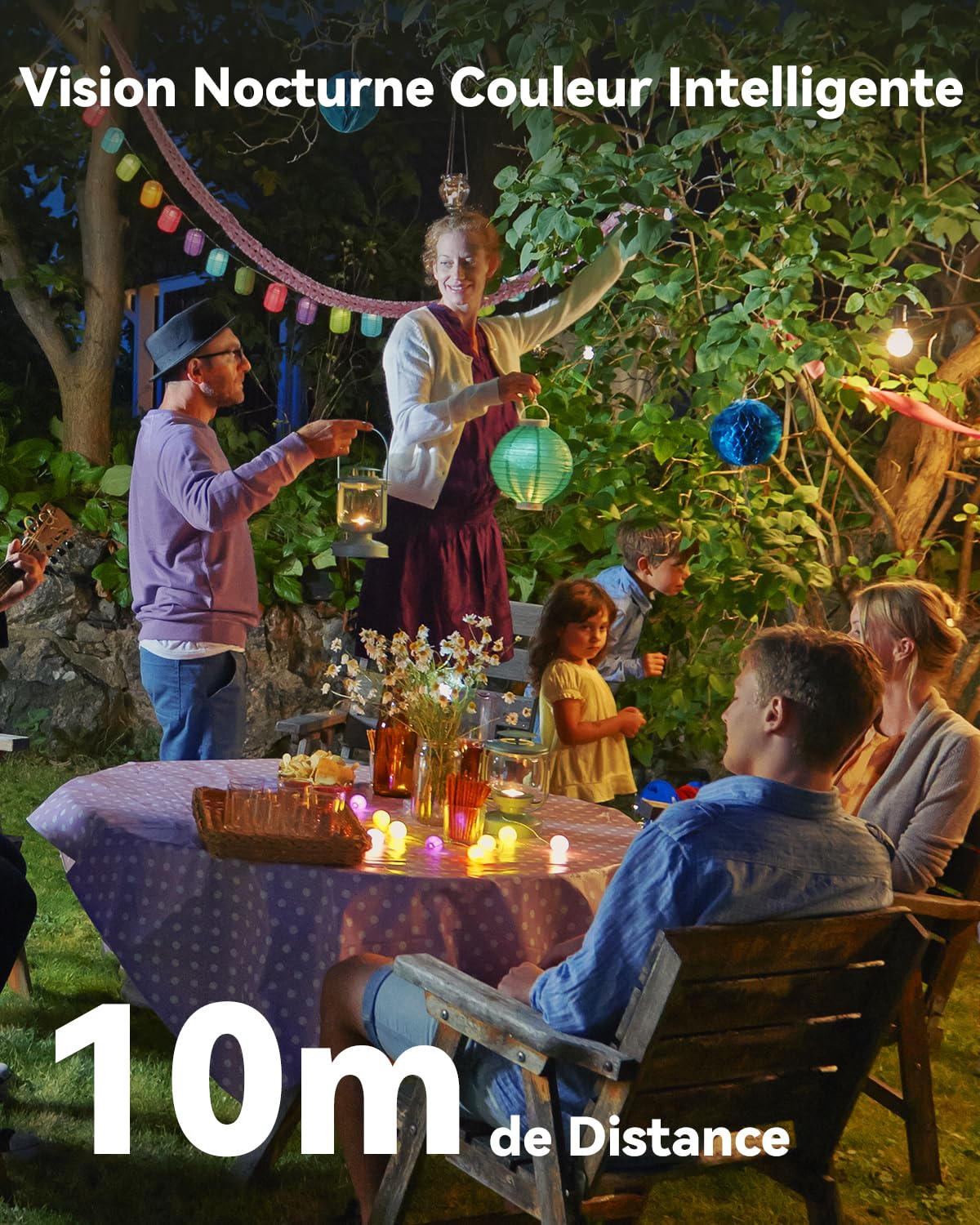 Imou 3K(5MP) Caméra Surveillance WiFi Extérieure sans Fil Solaire, Camera Solaire Exterieur avec IA Détection Humaine, Vision Nocturne Couleur, Audio Bidirectionnel,Mode Privé,Sirène,Étanche IP66