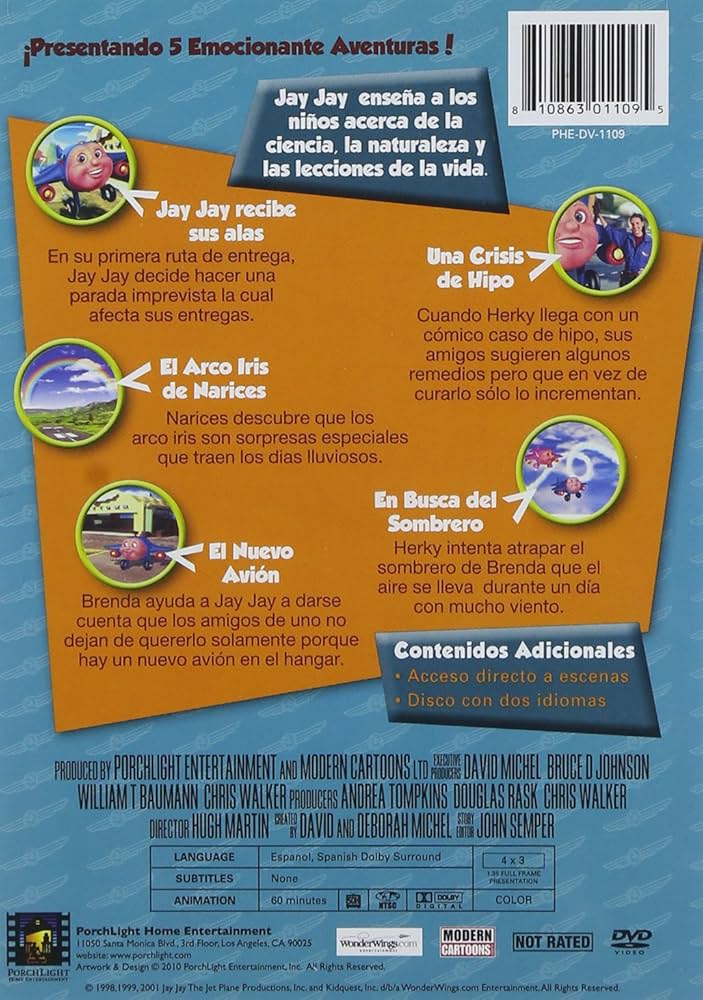 その他 Jay Jay El Avioncito: Jay Jay Recibe Sus Alas [DVD] Buy Jay Jay el Avioncito: Jay Jay Recibe Sus Alas (DVD, 2010