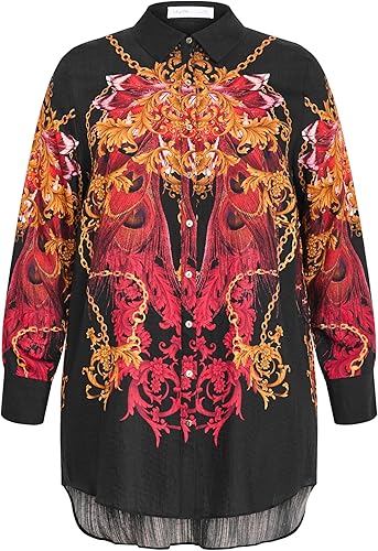 City Chic Women's Plus Size Shirt - Savannah Decadence, 22