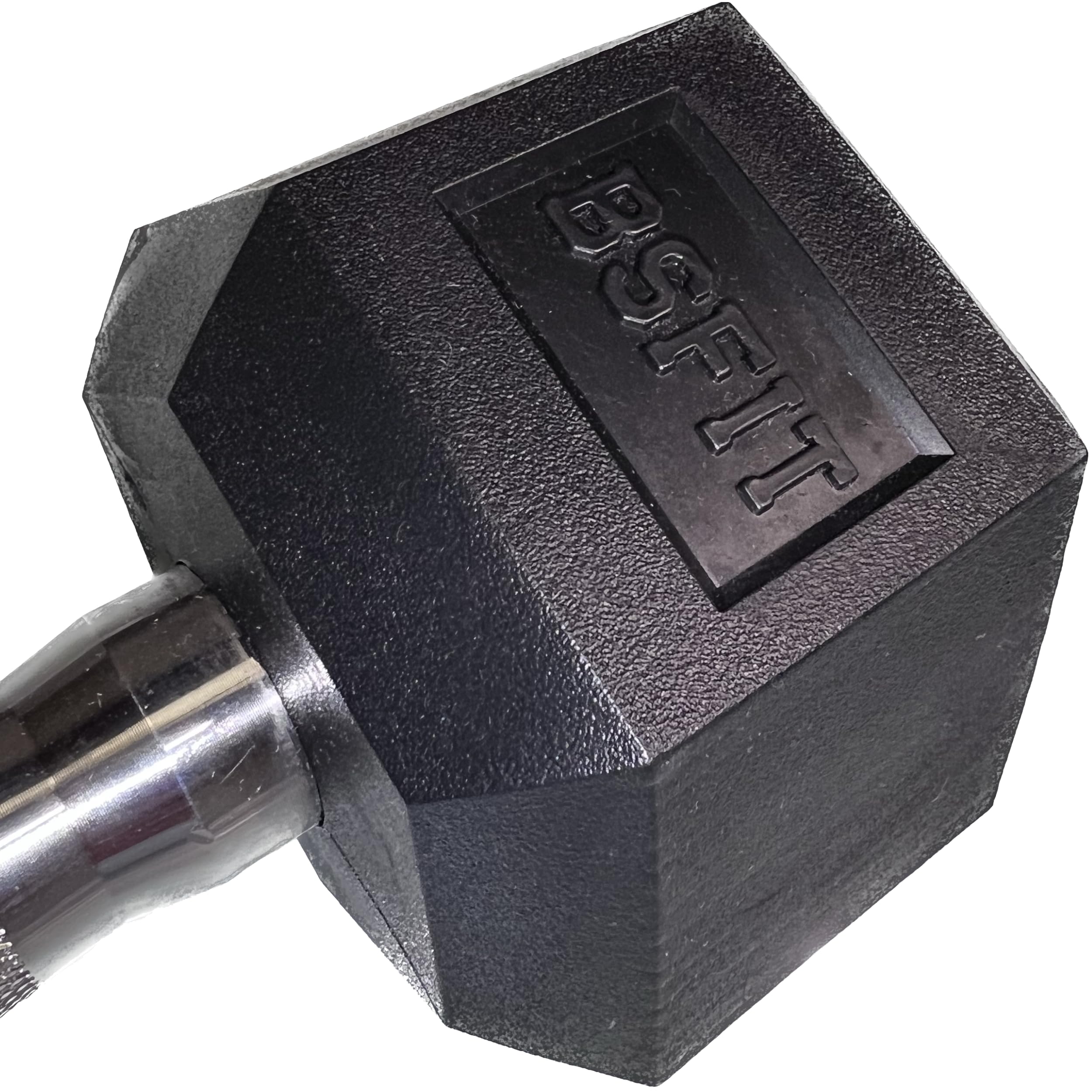 1 hantle hantle, ergonomiczne sześciokątne dumbells z chromowanym uchwytem i gumową powłoką 2,5 kg do 15 kg X JEDNOSTKA Ćwiczenia dla mężczyzn lub kobiet