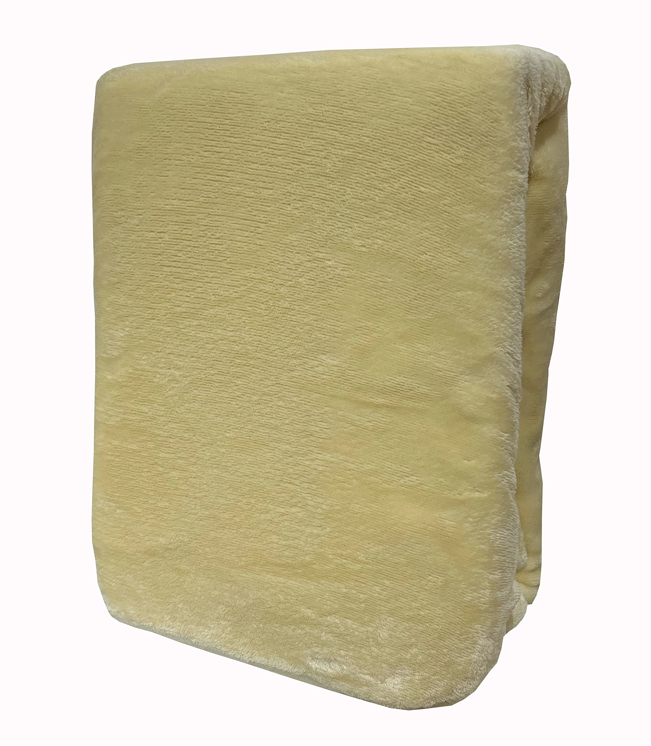 Leonado Vicenti Spannbettlaken Winter extra warm Plüsch Beige kuschelige Premium Cashmere Touch Teddy Bettlaken Fleece Plüsch Betttuch