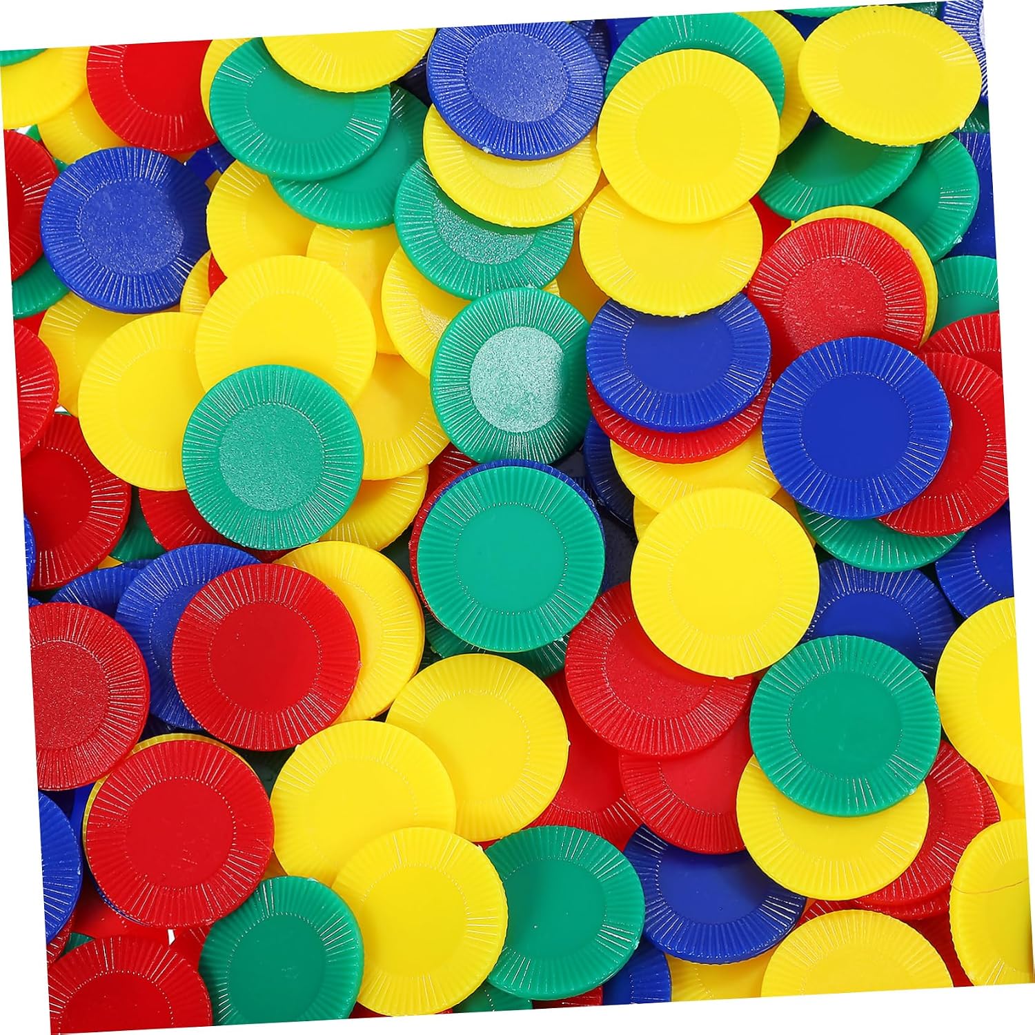 400pcs Poker Cards Game Chips Counting Discs Counting Markers Party Supplies Compact Storage Comfortable Handling