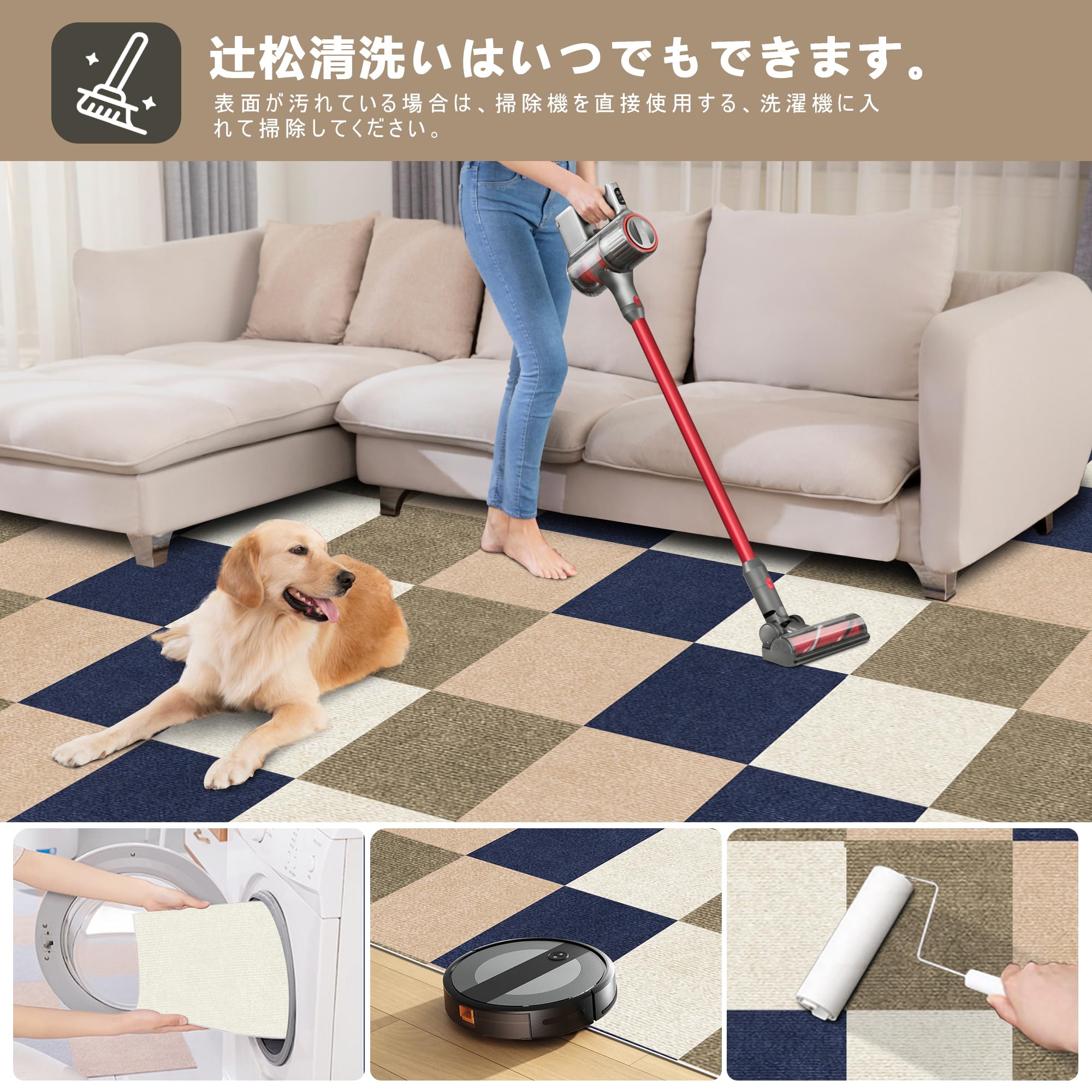 Amazon.co.jp: 【Amazon 限定ブランド】WEIDUOYI ジョイントマット 
