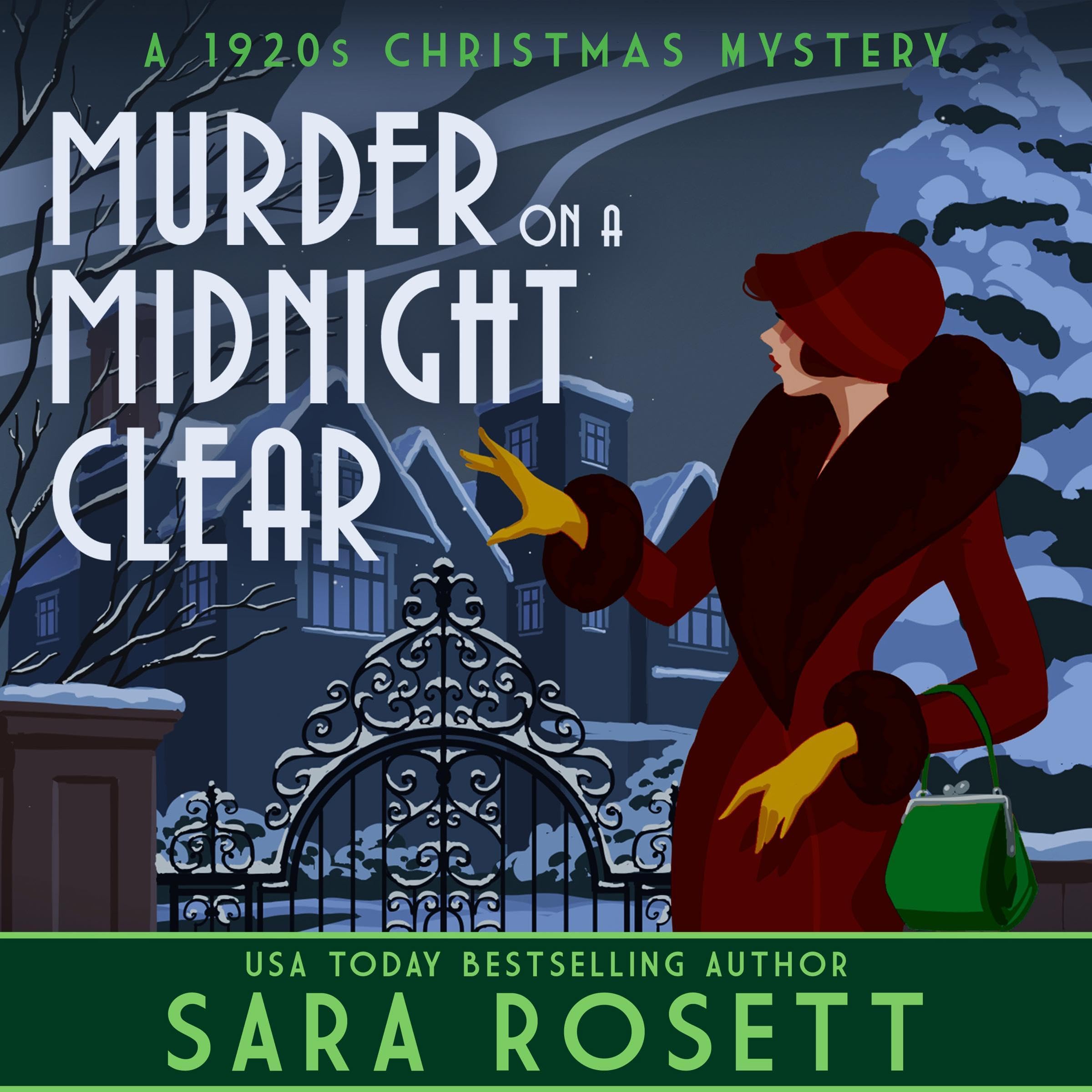 Murder on a Midnight Clear: 1920s High Society Lady Detective Mystery, Book 6