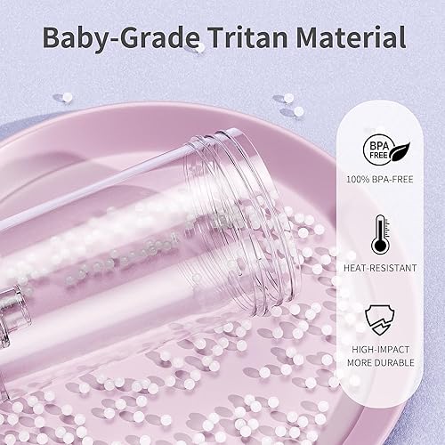 Miniatura 3 de Botella mezcladora eléctrica de proteínas, mezclador de batidos de proteínas recargable por USB, con taza de almacenamiento de polvo, botellas de