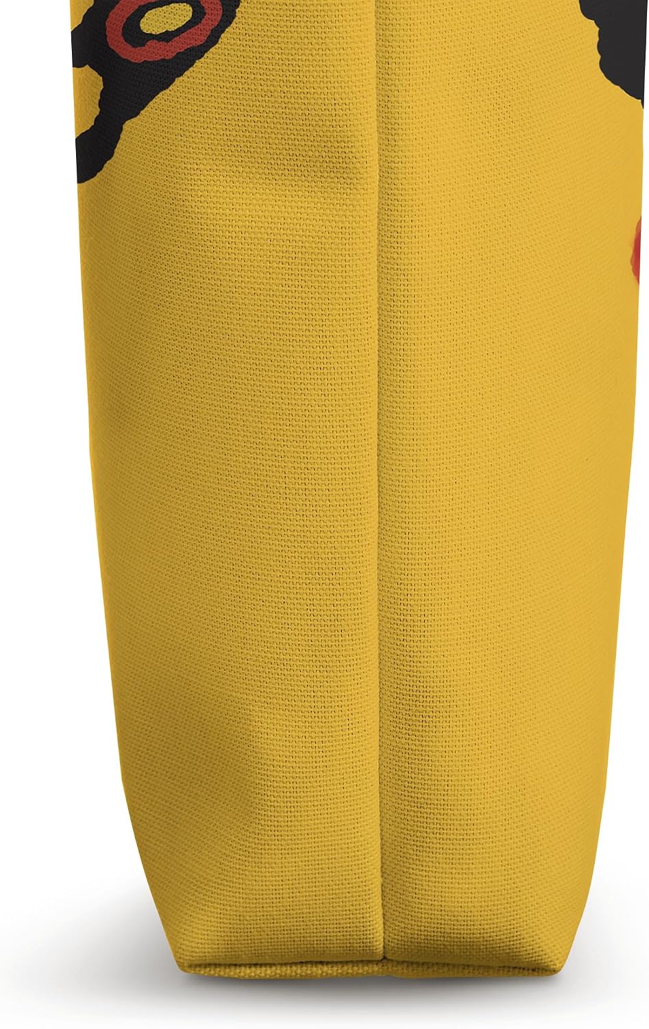 Godzilla Mothra Illustrated Yellow Tote Bag