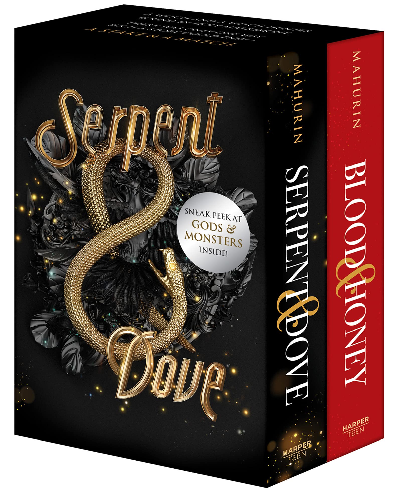 B&Q -  Serpent & Dove 3 Books Collection Set By Shelby Mahurin (Serpent & DoveBlood & HoneyGods & Monsters)
