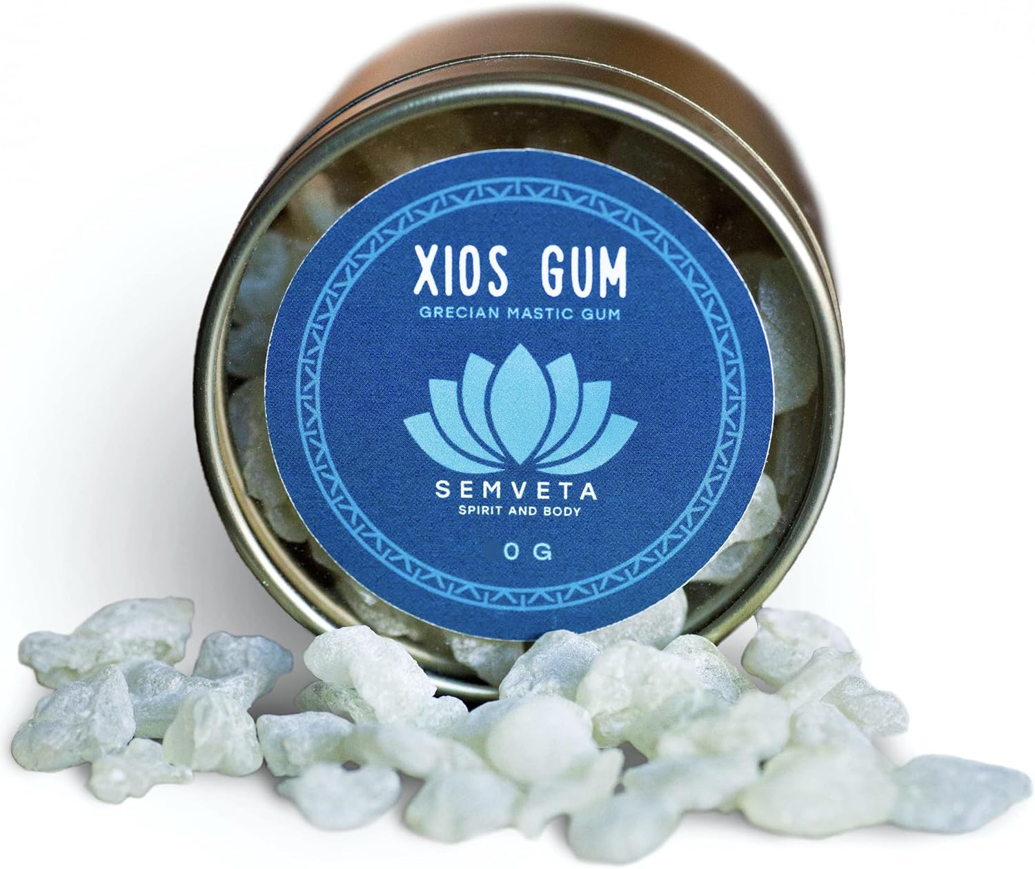 Chios Mastic Gum (30g) Grecian Mastic Gum, Natural Mastic Chewing Gum