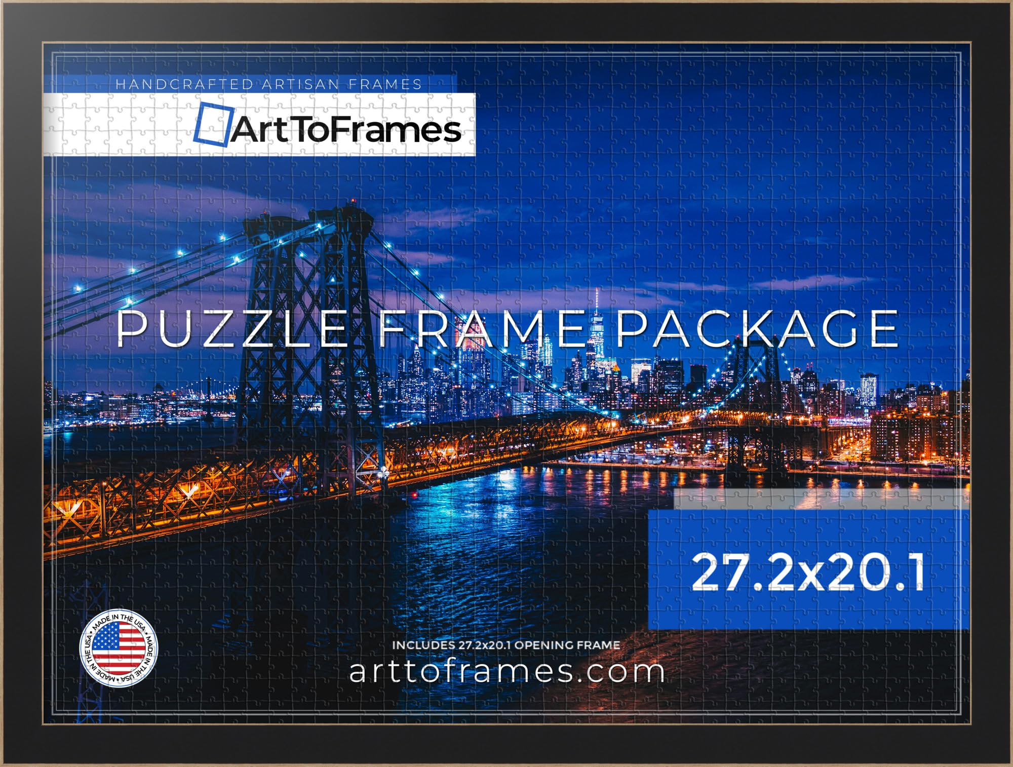Amazon.com - ArtToFrames 27.2x20.1 INCH/69x51 CM Black Frame for