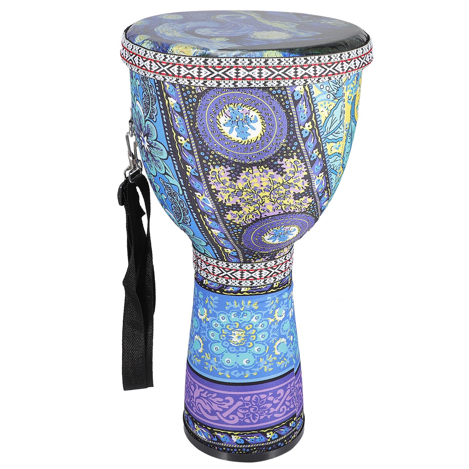 Tambor de Percusión Africana de Mano PVC 8, 5 Pulgadas 1 Pieza