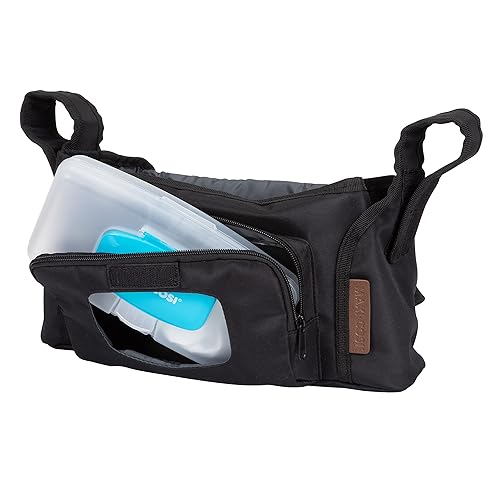 Miniatura 9 de Maxi-Cosi Organizador de cochecito para padres, color negro