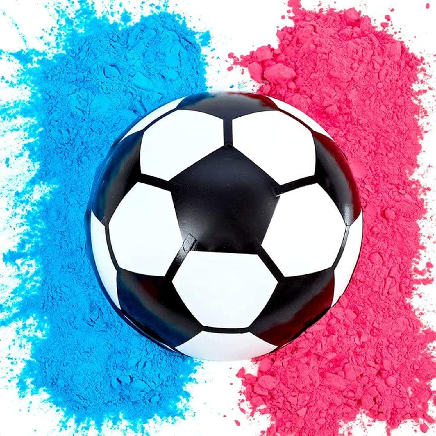 Ultimate Party Supplies Gender Reveal Soccer Ball Blue