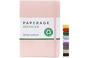 PAPERAGE Pink Dotted Journal: Enhance Your Creativity with Vibrant Blooms