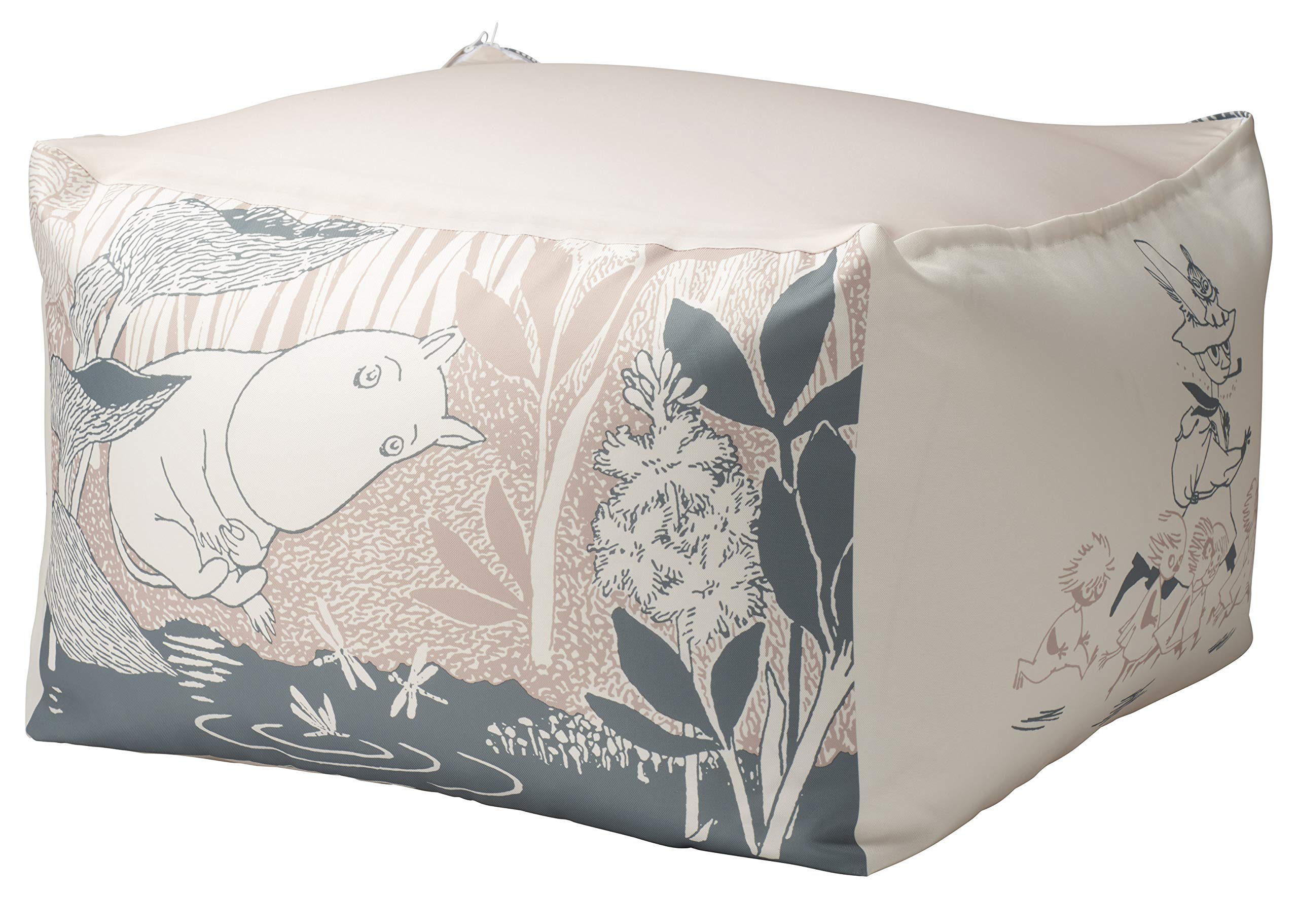 Amazon.co.jp: 丸眞 ビーズクッション MOOMIN ムーミン H42×W65×D65cm