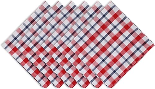 Miniatura 10 de DII Colección de manteles americanos a cuadros para uso diario, comidas de verano, barbacoas, pícnics, entretenimiento en interiores y exteriores,