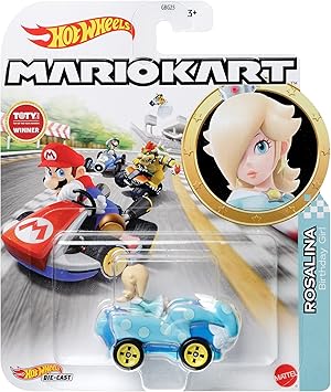 Hot Wheels Mario Kart Rosalina Birthday Gril