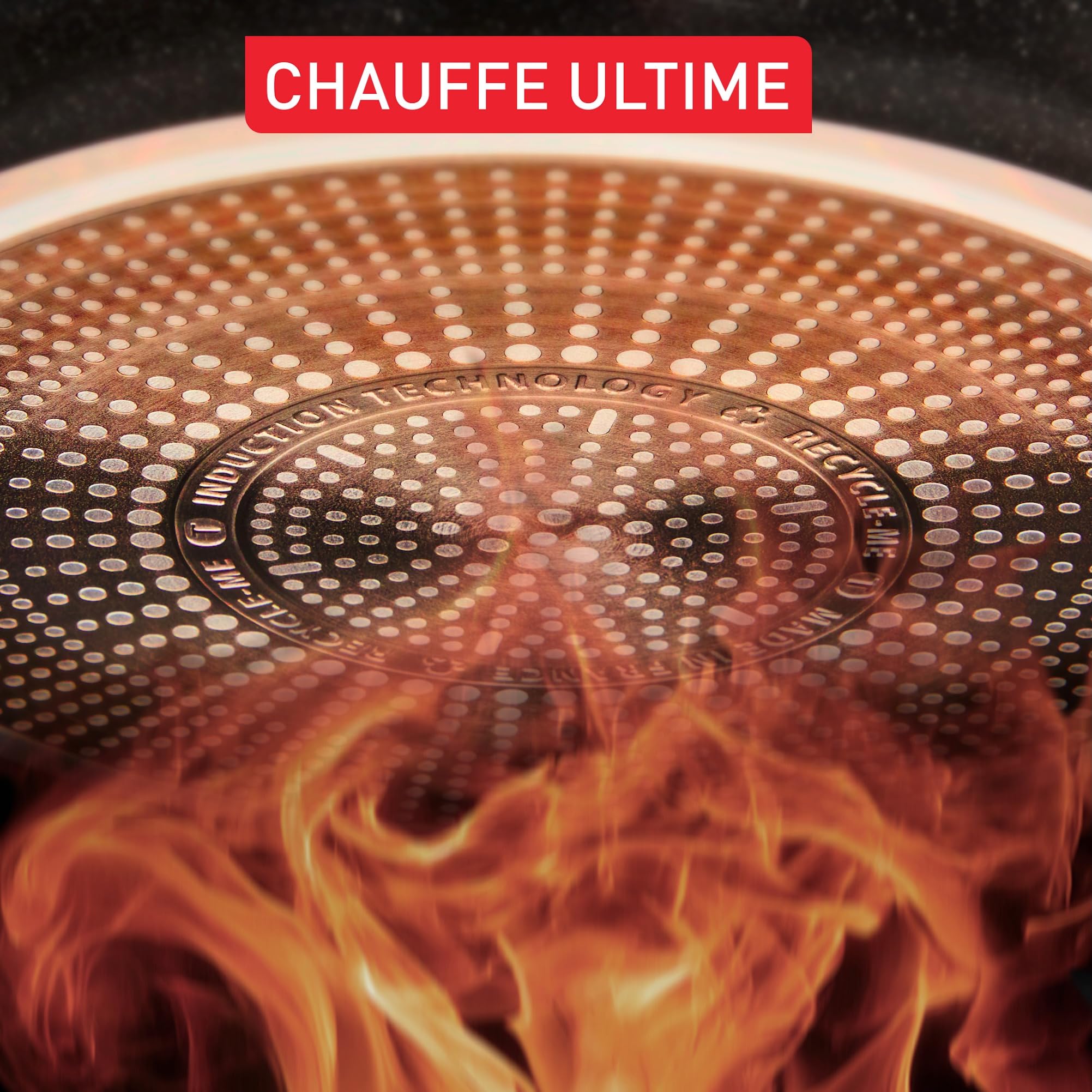 Tefal Explore Ceramic, Poêle à pancake 28 cm, Revêtement en céramique antiadhésif haute performance, Compatibilité induction, G2143932